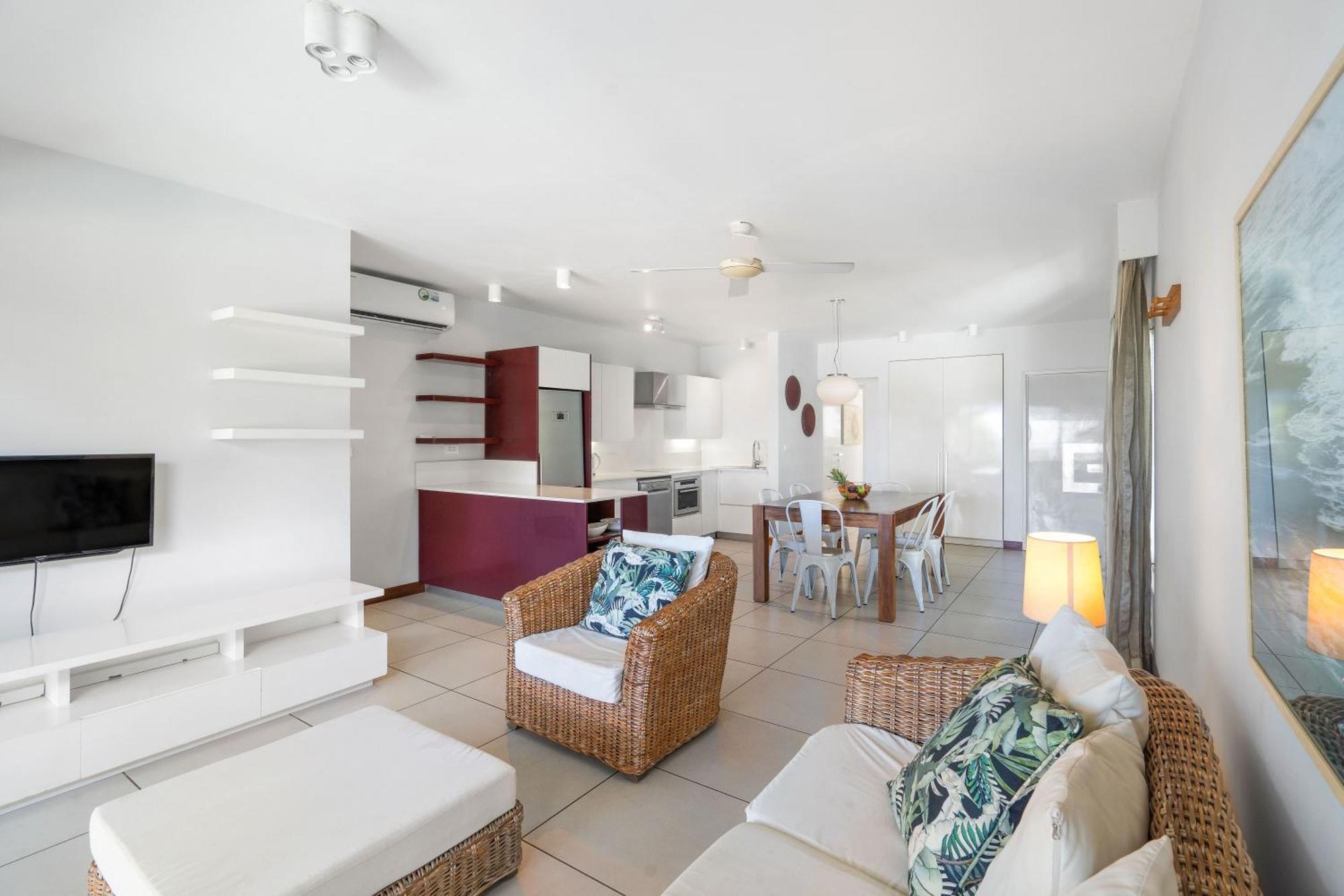 Kanope Bay - Holiday Beachfront Apartments Pointe aux Biches Dış mekan fotoğraf