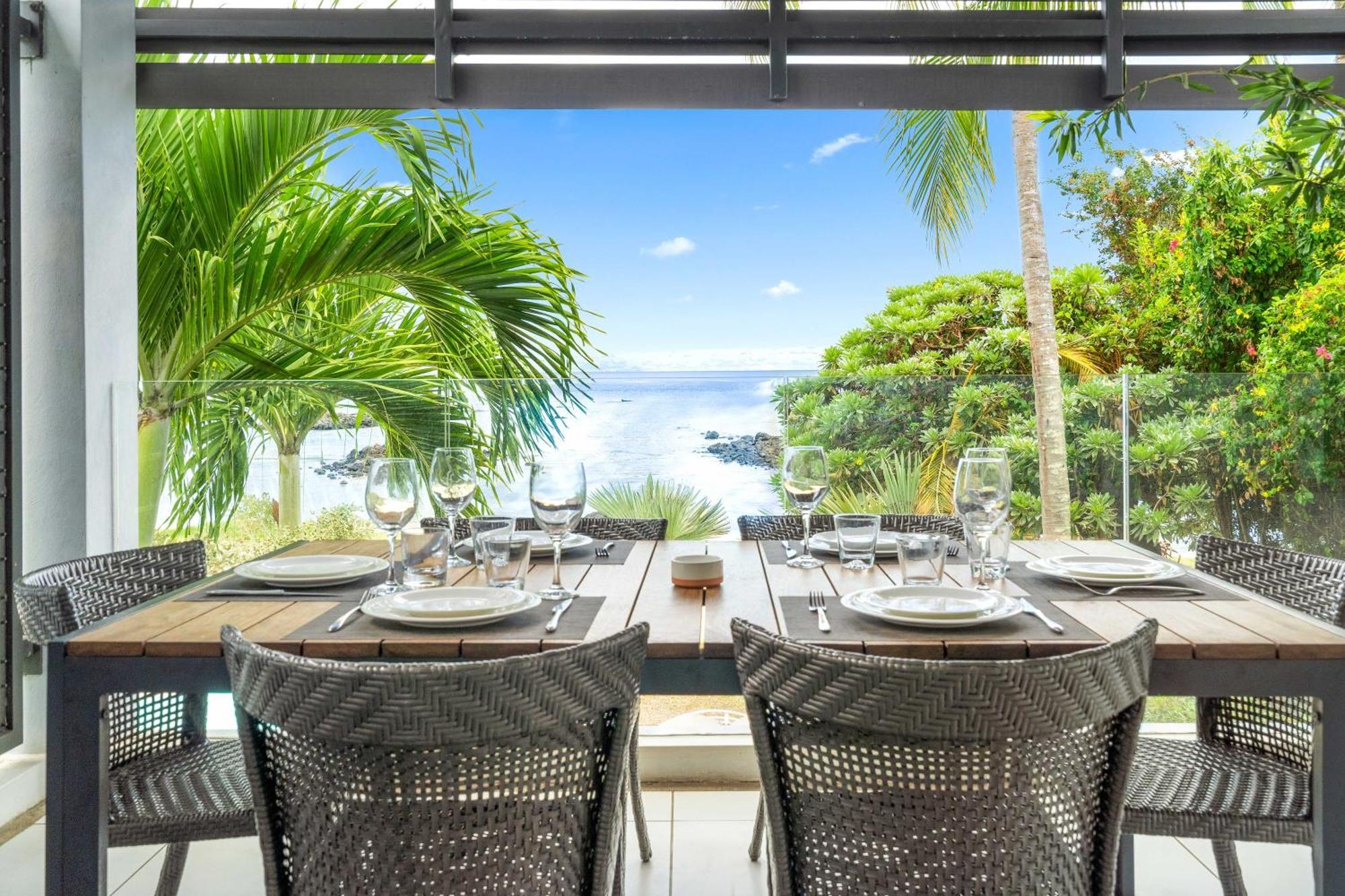 Kanope Bay - Holiday Beachfront Apartments Pointe aux Biches Dış mekan fotoğraf